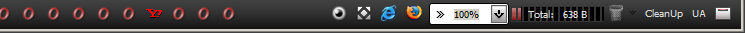 status bar