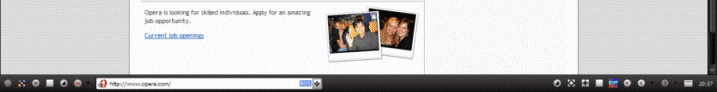 toggling the status bar on and off